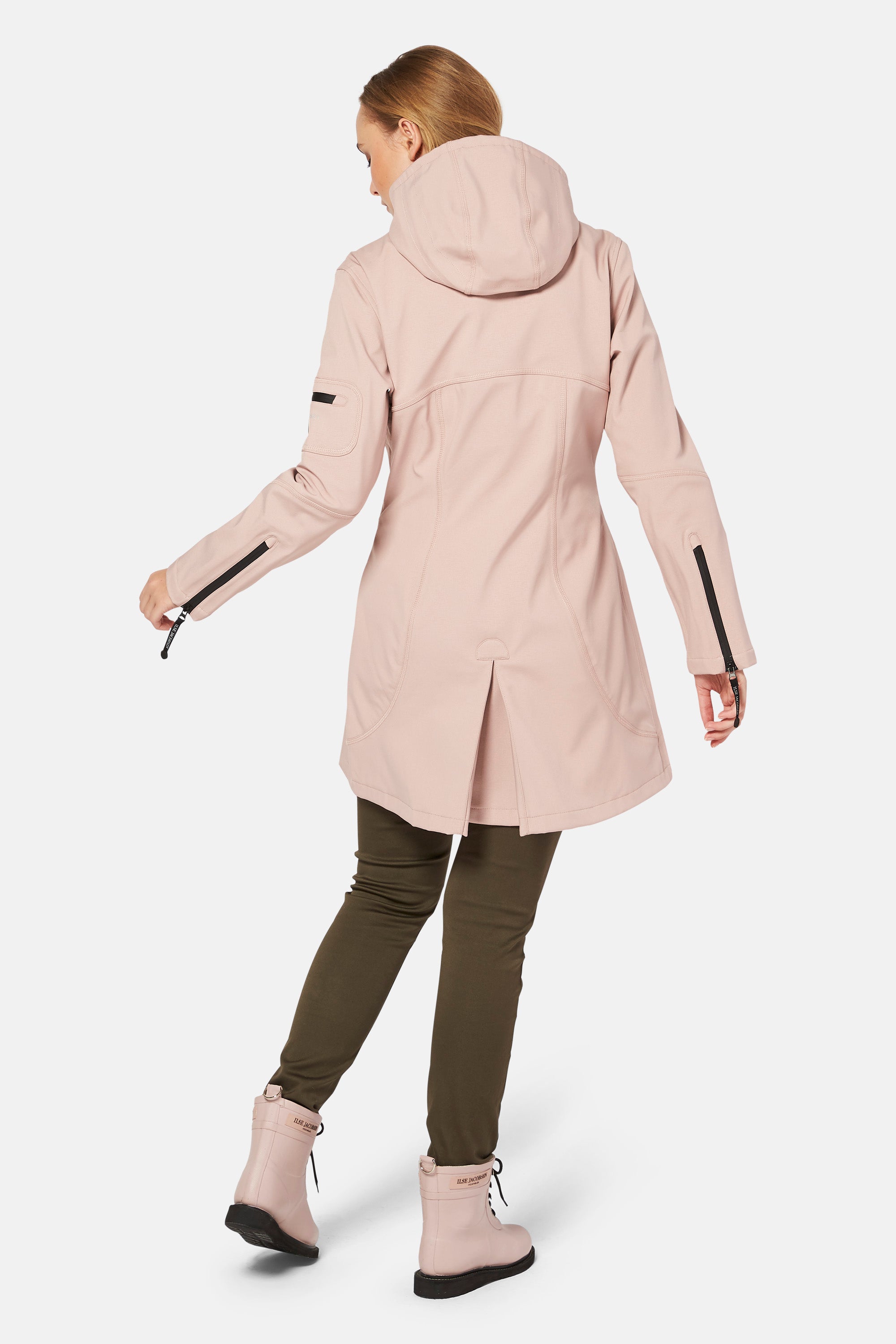 Ilse Jacobsen Hornbæk Rain Regenmantel Raincoat 378 Adobe Rose